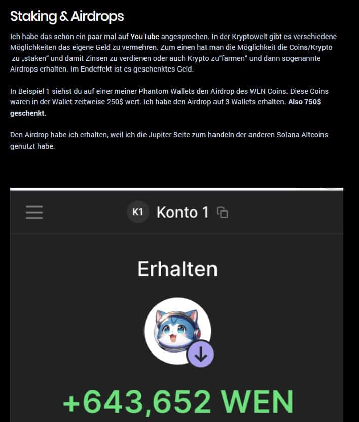 Auch für Krypto-Interessierte gibt es auf FerneroFolio einige nützliche Inhalte zu finden