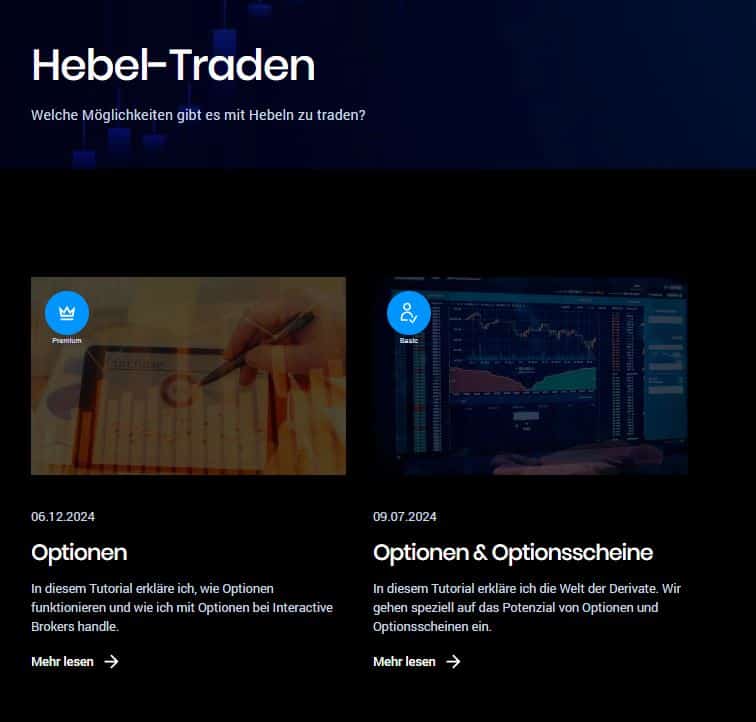Zum Thema Hebel Trading gibt es auf FerneroFolio aktuell zwei umfangreiche Artikel