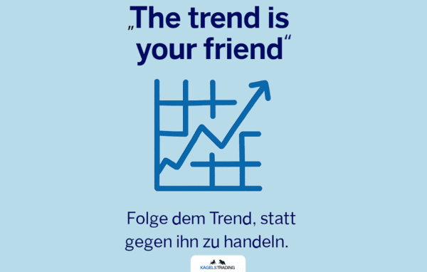 Börsenweisheiten: The trend is your friend.