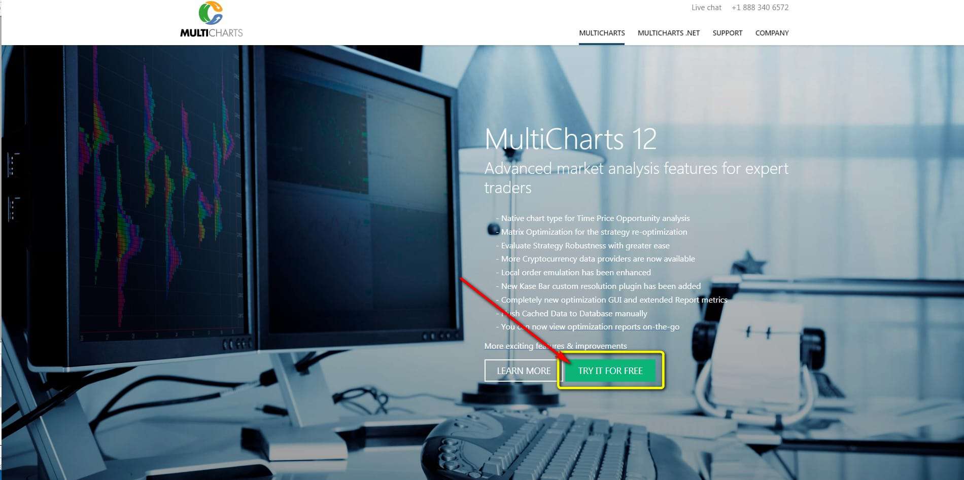 MultiCharts Software - Test und Erfahrungen (2026) Die Demoversion von MultiCharts, welche einen kostenfreien Test der Tradingplattform ermöglicht.