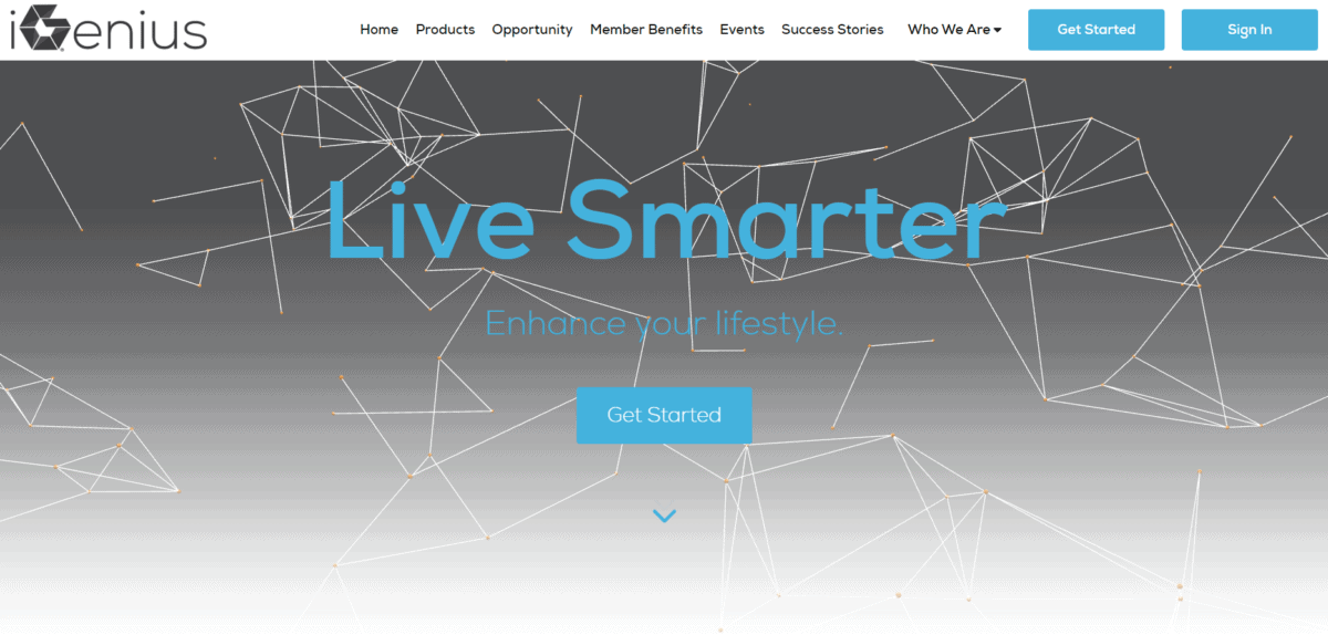 iGenius Webseite Screenshot