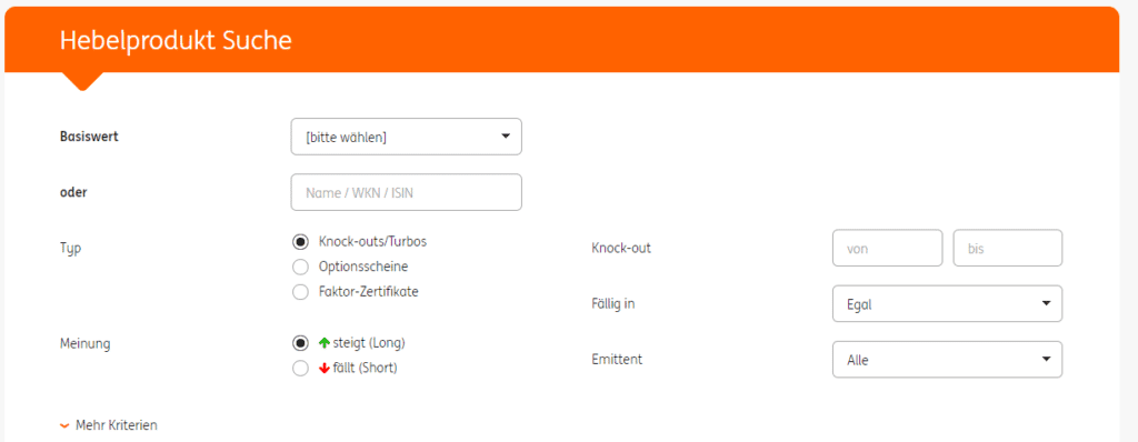 ING Diba, der beliebte Online-Broker im Fokus: Erfahrungen, Kosten, Seriosität, Test (2026) Hebelprodukt-Finder Tool ING
