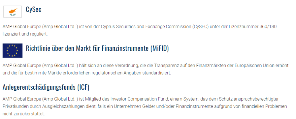 AMP Futures / AMP Global – Erfahrungen des günstigen US-Futures Brokers (2026) Die Regulierung von AMP Global Europe im Überblick