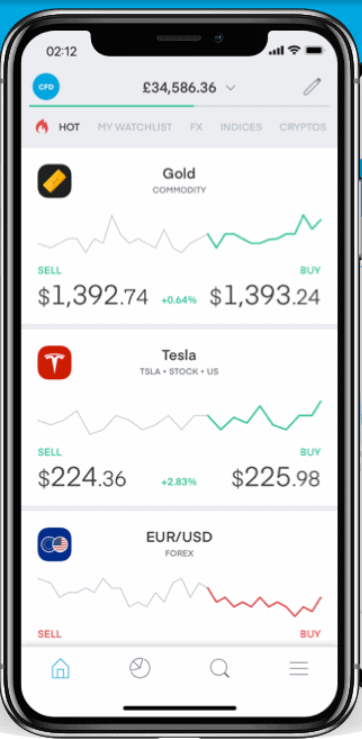 Mobile App Trading 212