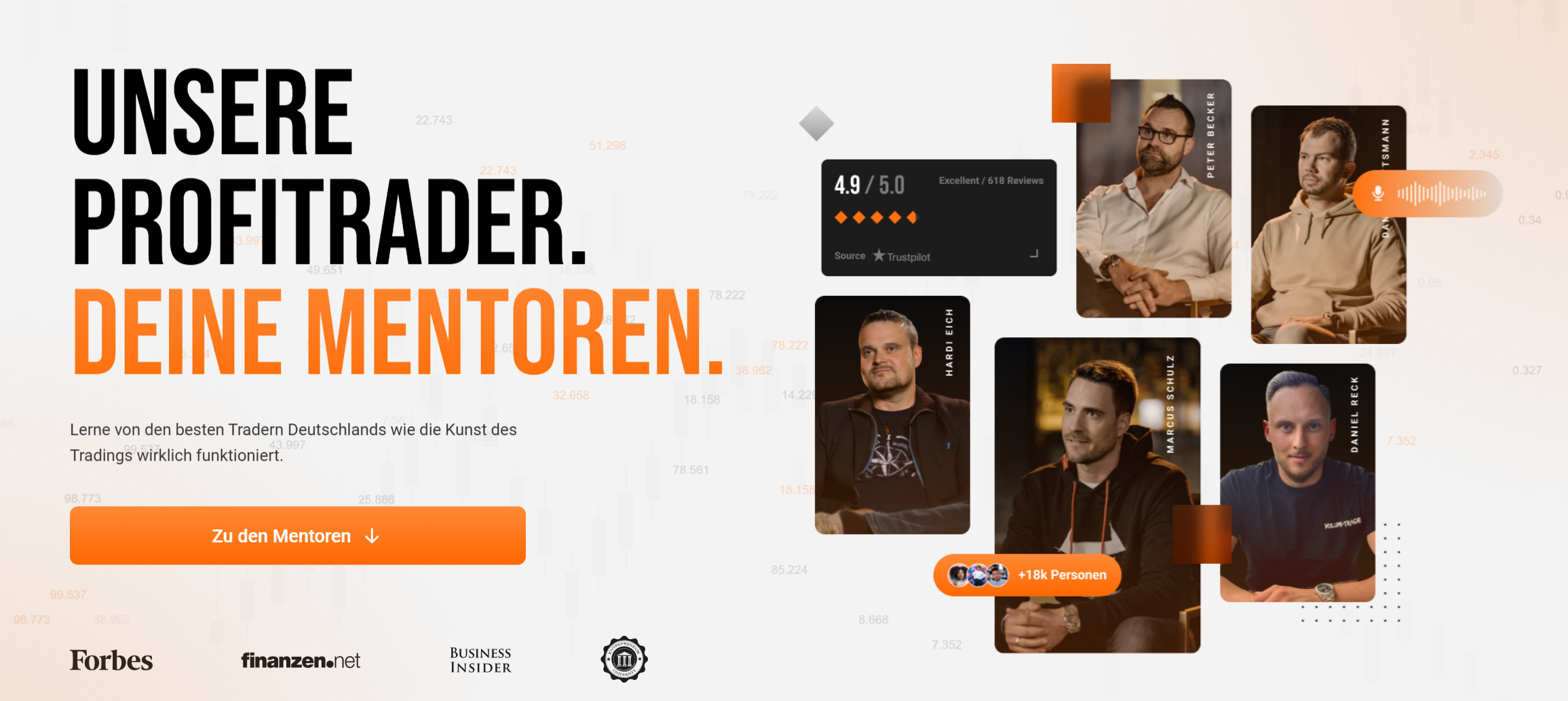 Volume Trader – Die Trading Akademie von Marcus Schulz (2026) die mentoren der volume trader akademie