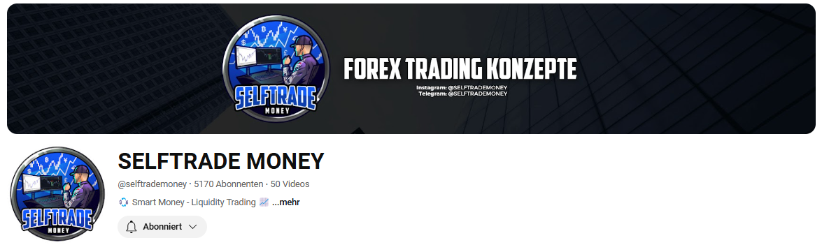 Max Steinauer, Decker Capital, Luke Michels Trading & Co. - Hidden Trading Champions auf YouTube (2026) der youtube kanal von selftrade money