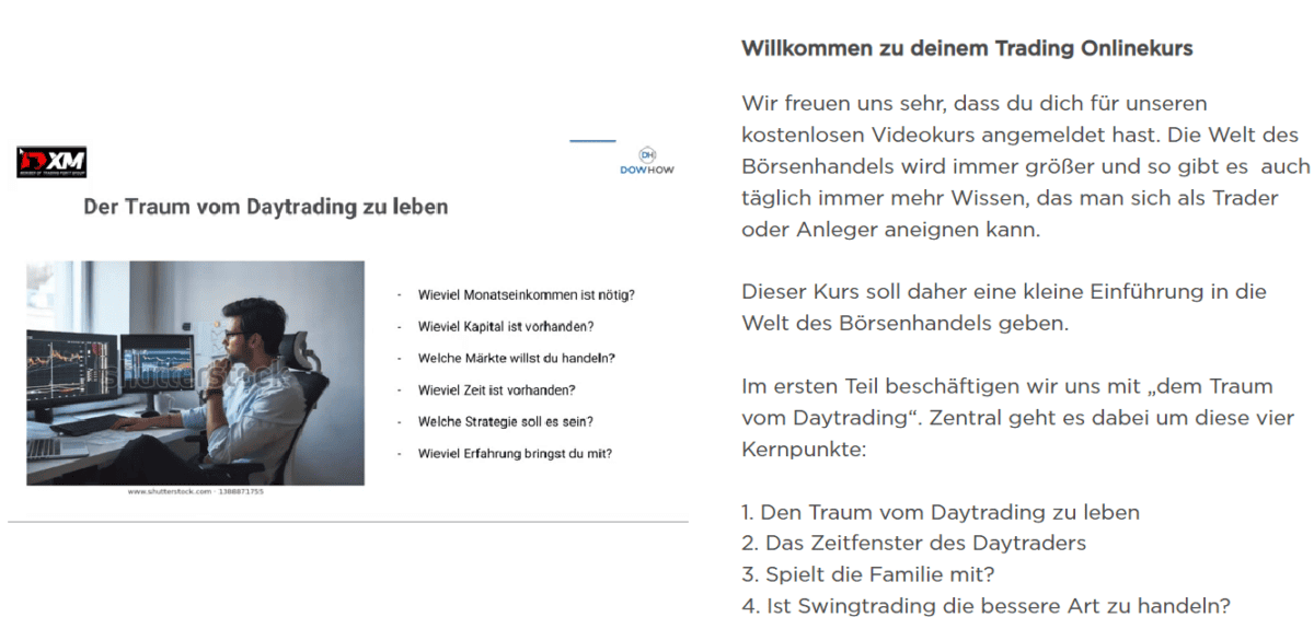 DowHow Trading Erfahrungen - Markus Gabel (2026) Kostenloser Trading online kurs dowhow