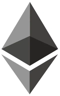 Kryptowährungen: Der Weg in die Freiheit oder Scam? (2026) Das Bild zeigt das Logo der Kryptowährung Ethereum (ETH).