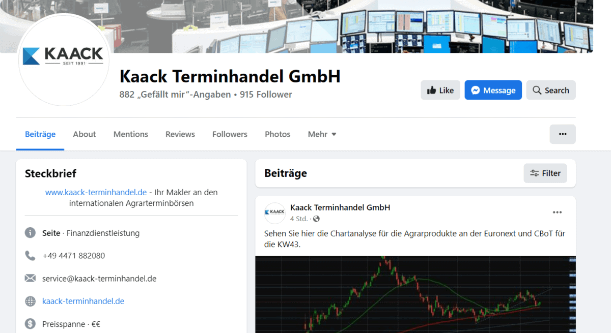 kaack temrinhandel facebook