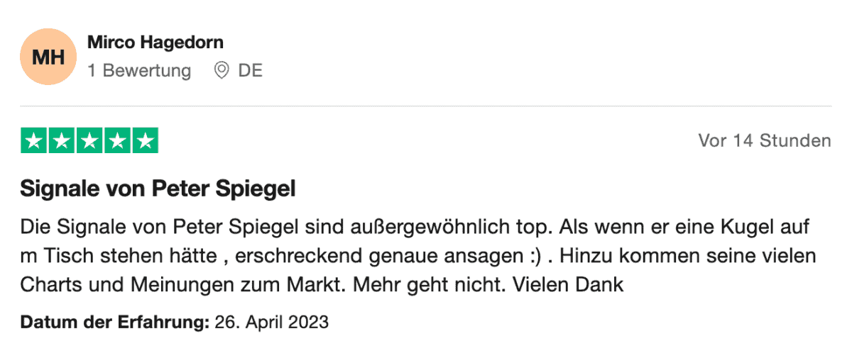 Aktien-Index Daytrading mit Peter Spiegel peter spiegel bewertung