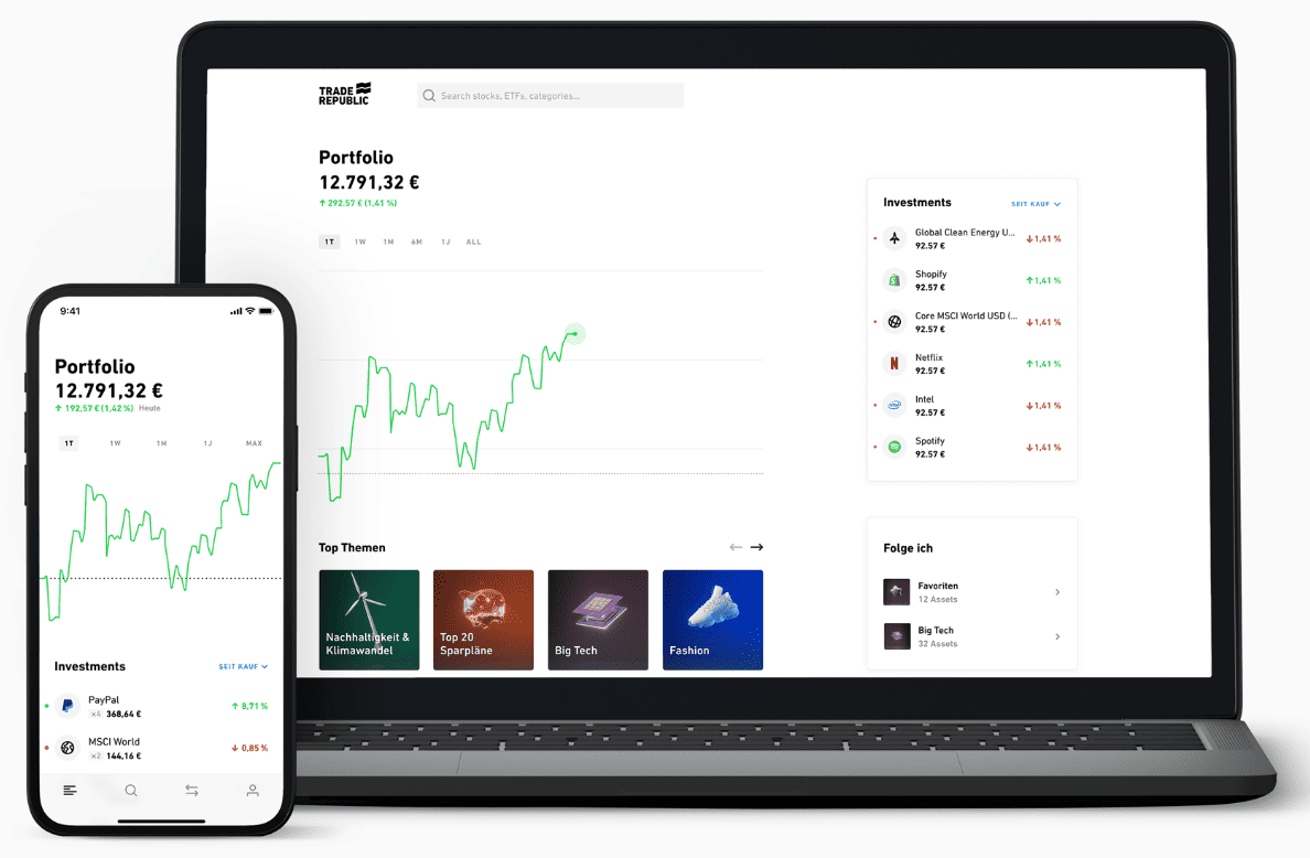 Trade Republic, der beliebte Online Broker im Fokus: Erfahrungen, Kosten, Seriosität, Test (2026) trade republic handelsplattform app und web