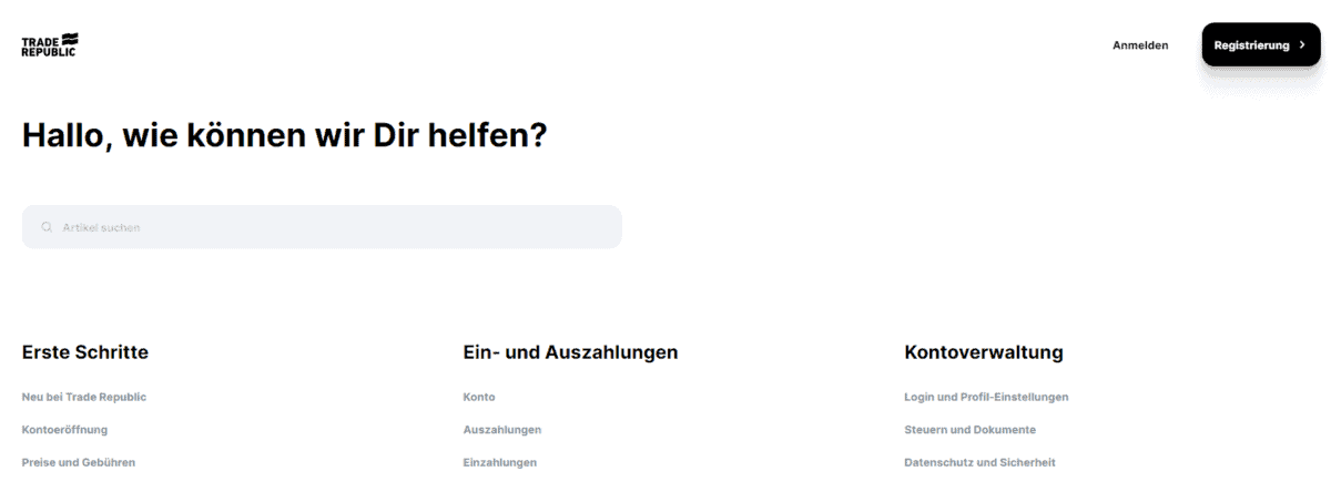 Trade Republic, der beliebte Online Broker im Fokus: Erfahrungen, Kosten, Seriosität, Test (2026) trade republic support kundenservice